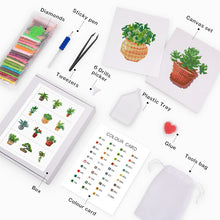 Load image into Gallery viewer, Gem Painting kit - Plants 3 series