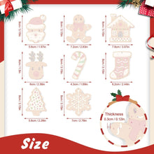 Load image into Gallery viewer, Paint by Numbers Christmas Ornaments - Gingerbread Holiday Kit