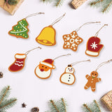 Paint by Numbers Christmas Ornaments - Santa Stocking Kit Figured'Art