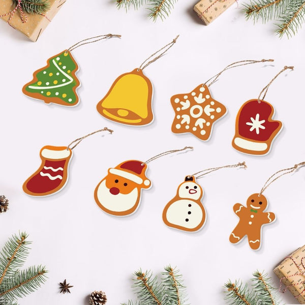 Paint by Numbers Christmas Ornaments - Santa Stocking Kit Figured'Art