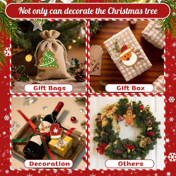 Paint by Numbers Christmas Ornaments - Santa Stocking Kit