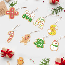 Load image into Gallery viewer, Paint by Numbers Christmas Ornaments - XMAS Letters Kit Figured'Art