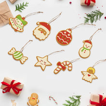 Load image into Gallery viewer, Paint by Numbers Christmas Ornaments - Bells Angel Candy Kit Figured'Art