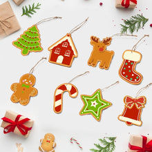 Load image into Gallery viewer, Paint by Numbers Christmas Ornaments - Peppermint Treats Kit Figured'Art