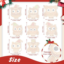 Load image into Gallery viewer, Paint by Numbers Christmas Ornaments - Christmas Forest Friends Kit
