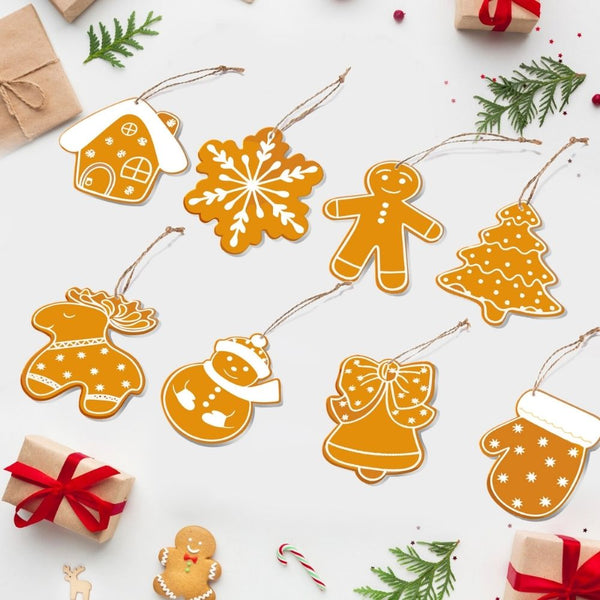 Paint by Numbers Christmas Ornaments - Holiday Cookies Kit Figured'Art