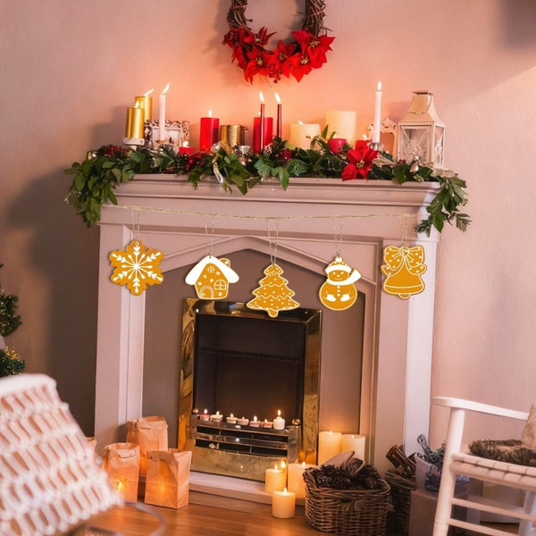 Paint by Numbers Christmas Ornaments - Holiday Cookies Kit