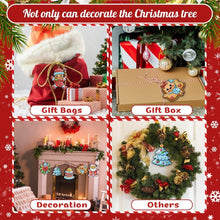 Load image into Gallery viewer, Paint by Numbers Christmas Ornaments - Santa's Cookie Parade Kit