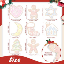 Load image into Gallery viewer, Paint by Numbers Christmas Ornaments - Jolly House &amp; Hearth Kit