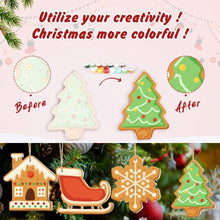 Load image into Gallery viewer, Paint by Numbers Christmas Ornaments - Joyful Icons Kit 1