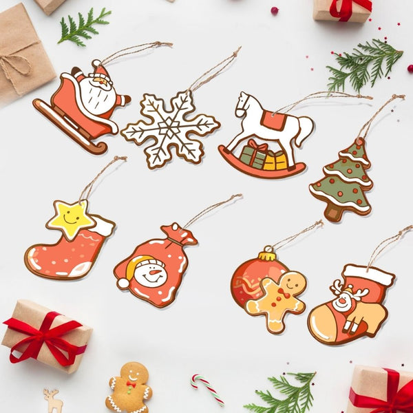 Paint by Numbers Christmas Ornaments - Joyful Icons Kit 2 Figured'Art