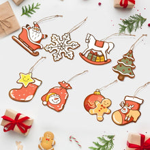 Load image into Gallery viewer, Paint by Numbers Christmas Ornaments - Joyful Icons Kit 2 Figured'Art