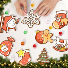 Load image into Gallery viewer, Paint by Numbers Christmas Ornaments - Joyful Icons Kit 2