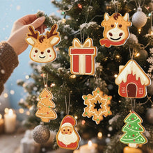 Load image into Gallery viewer, Paint by Numbers Christmas Ornaments - Joyful Icons Kit 3