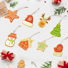 Load image into Gallery viewer, Paint by Numbers Christmas Ornaments - Christmas Village Kit Figured'Art