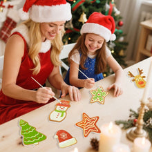 Load image into Gallery viewer, Paint by Numbers Christmas Ornaments - Christmas Village Kit