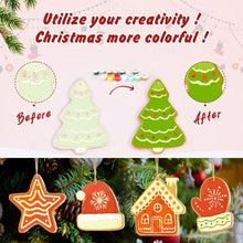 Load image into Gallery viewer, Paint by Numbers Christmas Ornaments - Christmas Village Kit