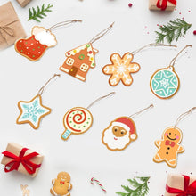 Load image into Gallery viewer, Paint by Numbers Christmas Ornaments - Merry Little Icons Kit 1 Figured'Art