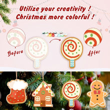 Load image into Gallery viewer, Paint by Numbers Christmas Ornaments - Merry Little Icons Kit 1