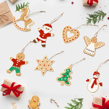 Load image into Gallery viewer, Paint by Numbers Christmas Ornaments - Merry Little Icons Kit 2 Figured'Art