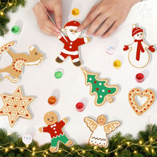 Load image into Gallery viewer, Paint by Numbers Christmas Ornaments - Merry Little Icons Kit 2