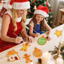 Load image into Gallery viewer, Paint by Numbers Christmas Ornaments - Merry Little Icons Kit 3