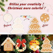 Load image into Gallery viewer, Paint by Numbers Christmas Ornaments - Cozy Fireplace Kit