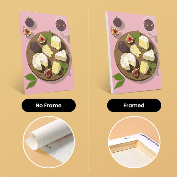 Mini Paint by numbers 6"x8" (6 pieces) - Summer Treats