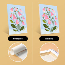 Load image into Gallery viewer, Mini Paint by numbers 6"x8" (6 pieces) - Pastel Flowers