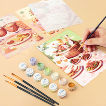 Load image into Gallery viewer, Mini Paint by numbers 6"x8" (6 pieces) - Love Gifts
