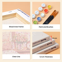 Load image into Gallery viewer, Mini Paint by numbers 6"x8" (6 pieces) - Love Gifts