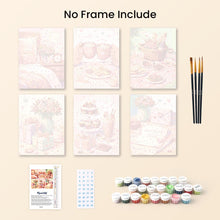 Load image into Gallery viewer, Mini Paint by numbers 6"x8" (6 pieces) - Love Gifts