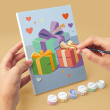Load image into Gallery viewer, Mini Paint by numbers 6"x8" (6 pieces) - Everyday Love