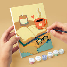 Load image into Gallery viewer, Mini Paint by numbers 6"x8" (6 pieces) - Little Joys
