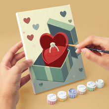 Load image into Gallery viewer, Mini Paint by numbers 6"x8" (6 pieces) - Moments of Joy