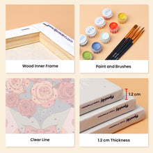 Load image into Gallery viewer, Mini Paint by numbers 6"x8" (6 pieces) - Moments of Joy