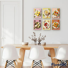 Load image into Gallery viewer, Mini Paint by numbers 6"x8" (6 pieces) - Coffees of the World