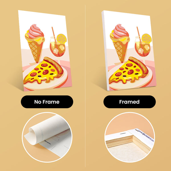 Mini Paint by numbers 6"x8" (6 pieces) - Mediterranean Escape