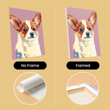 Load image into Gallery viewer, Mini Paint by numbers 6"x8" (6 pieces) - Modern Dog Portraits 2