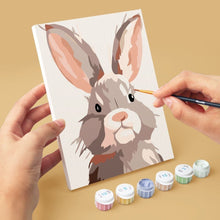 Load image into Gallery viewer, Mini Paint by numbers 6"x8" (6 pieces) - Wildlife Portraits 2