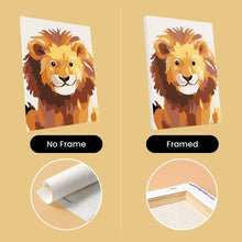 Load image into Gallery viewer, Mini Paint by numbers 6"x8" (6 pieces) - Wildlife Portraits 2
