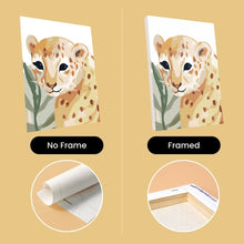 Load image into Gallery viewer, Mini Paint by numbers 6"x8" (6 pieces) - Wildlife Portraits 3