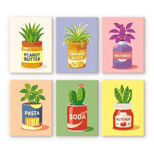 Load image into Gallery viewer, Mini Paint by numbers 6"x8" (6 pieces) - Jar Garden Figured'Art