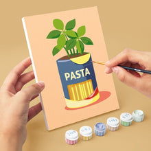 Load image into Gallery viewer, Mini Paint by numbers 6"x8" (6 pieces) - Jar Garden