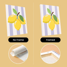 Load image into Gallery viewer, Mini Paint by numbers 6"x8" (6 pieces) - Sunny Fruit Set