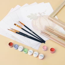 Load image into Gallery viewer, Mini Paint by numbers 6"x8" (6 pieces) - Autumn Hygge