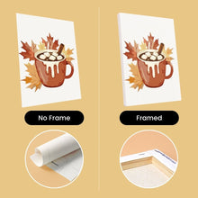 Load image into Gallery viewer, Mini Paint by numbers 6"x8" (6 pieces) - Autumn Hygge
