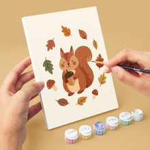 Load image into Gallery viewer, Mini Paint by numbers 6"x8" (6 pieces) - Autumn Harvest