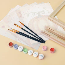 Load image into Gallery viewer, Mini Paint by numbers 6"x8" (6 pieces) - Woodland Autumn