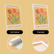 Load image into Gallery viewer, Mini Paint by numbers 6"x8" (6 pieces) - Flower Market 1